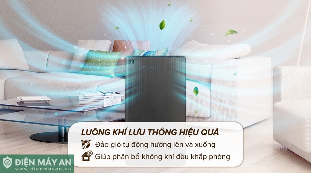 Máy lọc không khí và hút ẩm Sharp DW-T30FV-H